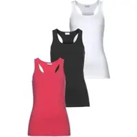 Eastwind Tanktop in schwarz, koralle, weiß | Gr.: 36-38