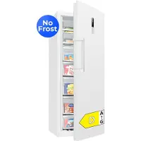 Bomann Gefrierschrank Nofrost | 2in1 - auch auf kühlen umstellbar | 186cm | | Tiefkühlschrank leise | 380L Freezer | GSVS 7365