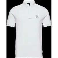 Giorgio Armani Exchange Herren Polo Shirt Elegance White : M Größe: M