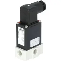 Burkert Magnetventil 3/2-Wege G1/4'' Mischen Kunststoff FKM 0-4bar/58psi 24VDC 0330 69917