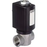 Burkert Magnetventil G1/2'' NC Edelstahl FKM 0-1,5bar/22psi 24VDC 6027 386841