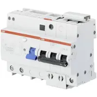 ABB DS252N-UC-K16/0.03 FI/LS-Kombination, Typ B, 10 kA, 2P/N-UC, K 16 A, 30 mA, allstromsensitiv, kurzzeitverzögert 2CDR272568R1167