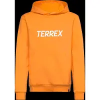 Adidas - Kid's MT Logo - Hoodie Gr 170 beige/orange