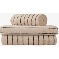 Bongusta - Naram Hand Towels - Handtuch Gr 50 x 80 cm beige/blau