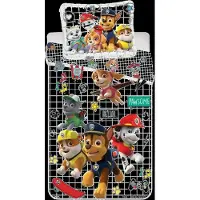 Paw Patrol Kleinkind Bettbezug Weiß - 100 x 140 cm - Baumwolle