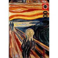 Educa Das Puzzle "der Schrei" Von Edvard Munch 1000 Stücke Mehrfarbig Mehrfarbig One Size