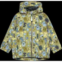Color Kids - Baby's Jacket AOP - Regenjacke Gr 98 oliv