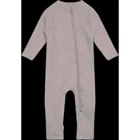 Mikk-Line Overall - Wolle - Melange Offwhite - - 3 Jahre (98) - Overalls