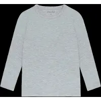 Minymo Blouse LS mediumgreymelange (1310) 134