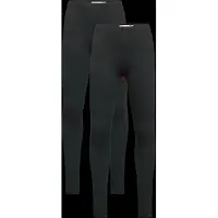 Minymo Leggings - 2er-Pack - Anthracite Black - - 3 Jahre (98) - Leggings