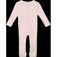 Minymo Jumpsuit LS Rib seedpearl (242) 56