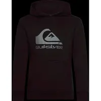 Quiksilver - Kid's Comp Logo Hoodie - Hoodie Gr 8 schwarz/grau