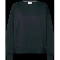 St. Tropez Sweatshirt SAINT TROPEZ "LilaaSZ Sweatshirt", Damen, Gr. XS, blau (night sky), Sweatware, Obermaterial: 60% Baumwolle, 40% Polyester, unifarben, hüftbedeckend, ohne Ausschnitt, Sweatshirts Sweatshirt