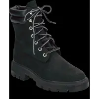 Timberland Winterstiefel "CORTINA VALLEY MID LACE UP WATERPROOF BOOT", Damen, Gr. 41, schwarz, Leder, Schuhe Winterstiefel, Winterschuhe, Winterboots, Schnürboots, Schnürstiefel, wasserdicht
