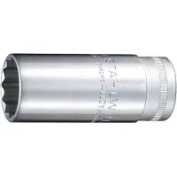 Stahlwille 02420022, Buchse, Chrom, DIN EN 3709, 56 g