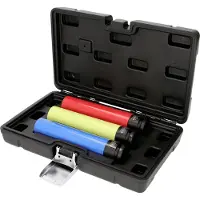 Ks Tools Alu-Felgen Kraft-Stecknuss-Satz, extra lang, 3-tlg, 1/2, 17, 19, 21 mm