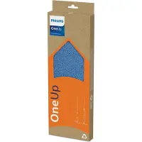 Philips OneUp Ersatzpad - Einzelpack, Mopppad , Stabstaubsauger, Grau, , OneUp, 120 mm