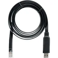 Qnap CAB-CONSOLE-URJ45-1M8 USB Kabel 1,8 m RJ-45 USB A Schwarz