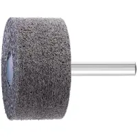PFERD TOOLS POLINOX verpresster Vlies-Schleifstift Zylinderform PNER Ø 50x25 mm Schaft-Ø 6mm Mittelweich A Fein für Finish - 47700233