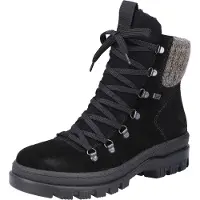Rieker Booties X8200-00, Winterschuhe, Damen, Schwarz, Größe: 38