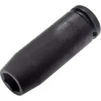Hazet Kraft-Steckschlüssel-Einsatz (6-Kant) 900SLG-16 s: 16 mm Vierkant hohl 12,5 mm (1/2")