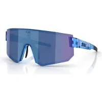 Bliz P005 Sonnenbrille transparent blau/smoke blau multi