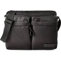 Marc O'Polo Umhängetasche mit Laptopfach Toby Business Bag Black schwarz