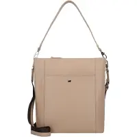 Braun Büffel Handtasche HANNA Tote Bag beige Damen - Leder