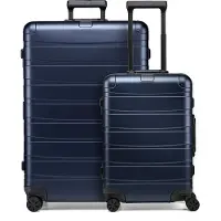 Redolz Pro Aluminium 4-Rollen Kofferset S+L