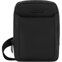Piquadro Modus Special Pocket Crossbody Bag mit iPadmini-Fach Schwarz