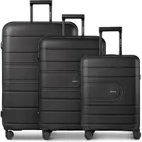 Redolz Essentials 11 Trolley Set 3-teilig Black schwarz 56cm