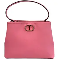 Twinset Damenhandtasche Rosa Veganesleder Magnetverschluss uni 28x20x12 cm 241TB712106_649/PRISM PINK_UNI