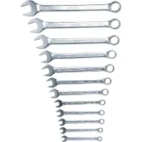 Ks Tools Ringmaulschlüssel-Satz, abgewinkelt, 12-tlg 10-32mm - 517.0085