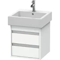 Duravit Waschtischunterschrank Ketho 45x44cm, we ma, 2 Schubk., wandhängend