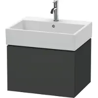 Duravit Waschtischunterschrank L-Cube 58,4x 45,9cm, graph ma, 1 Ausz., wandhängend