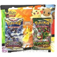 Pokémon Back to School Pikachu Eraser 2-Pack Blister