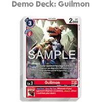 Bandai Digimon Sammelkartenspiel Demo Deck Guilmon versiegelte Verpackung