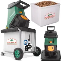 Gardebruk Elektro Gartenhäcksler 3100W max. 40mm Aststärke