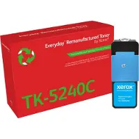 Xerox Everyday Cyan wiederaufbereiteter Toner von , kompatibel mit Kyocera TK-5240C, Standardkapazität, 3000 Seiten, Cyan, 1 Stück(e)