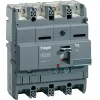 Hager HNB102H Leistungsschalter Baugröße x250 4polig 40kA 100A TM N 60% geschützt