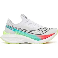 Saucony Endorphin Pro 5 Laufschuhe Weiß/Grün AW26 Damen, Größe 38 - EUR