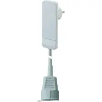 Bachmann SmartPlug Flachstecker 1x Schutzkontakt weiß, 3m