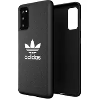 Adidas Samsung Galaxy S20 Backcover Leder Schwarz Handyhülle
