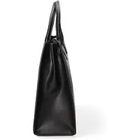John Richmond Damenhandtasche Echtleder Ruga Schwarz Mehrfarbig Black and Multicolored UNICA 34x32x12.5 cm JR-W-1031-BLACK-POP