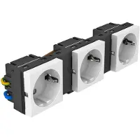 OBO Bettermann Vertr Modulträger 3x1fach MT45V 3 3WS V (7408697)