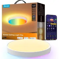 Govee H60A6, Intelligente Bodenbeleuchtung, Wi-Fi/Bluetooth, Weiß, Nicht austauschbare(s) Leuchtmittel, Multi, 2700 K