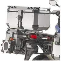 Kappa Moto Zentraler Kofferraumträger Für Honda Crf 1000L Africa Twin (18-19), Adventure Sports (18-19) (Ohne Platte)