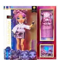 Rainbow High CORE Fashion Doll- Lila Tamamoto (Mauve), Modepuppe, Weiblich, 6 Jahr(e), Junge/Mädchen, 280 mm, Mehrfarbig