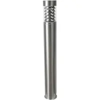 Heitronic Außenleuchte Ø100x1000mm Edelstahl IP44