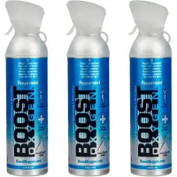 Boost Oxygen Sauerstoffdose zum Inhalieren Peppermint, groß, 3x9L